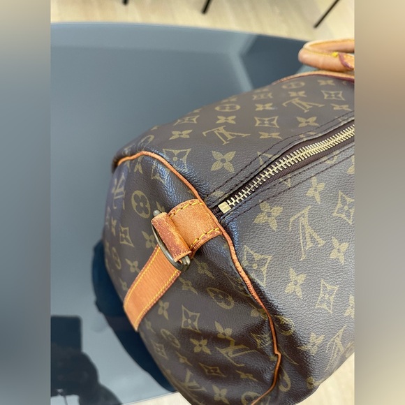LV Monogram Keepall Bandouliere 55 - Picture 8 of 12